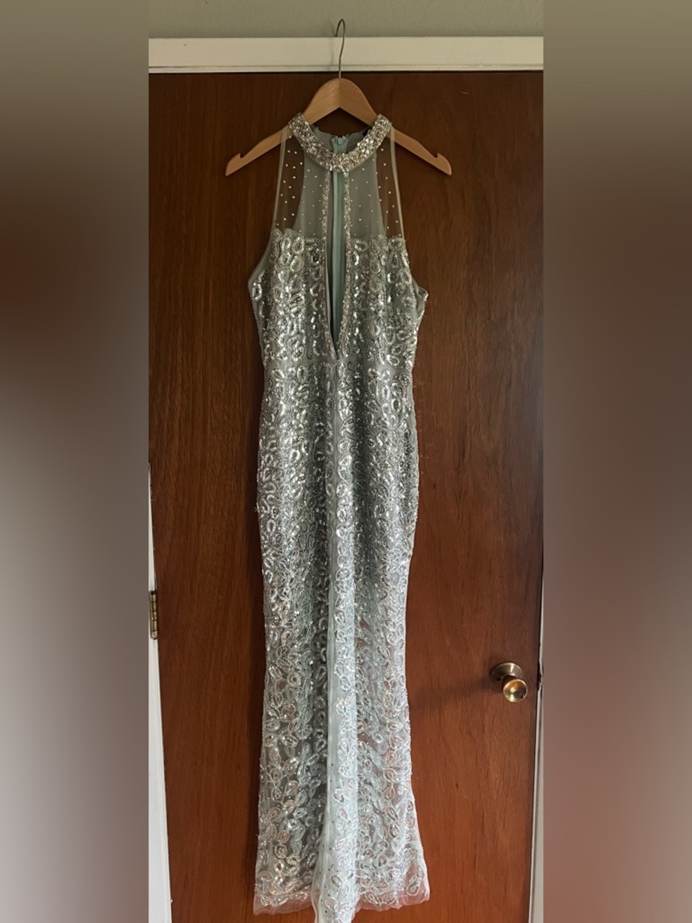✨ Babeyond Beaded Evening Gown – Art Deco Glam Statement ✨